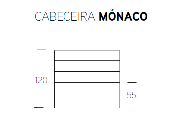 Cabeceira Monaco - imagem 2