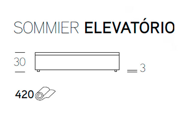 Sommier ELEVATÓRIO - imagem 2