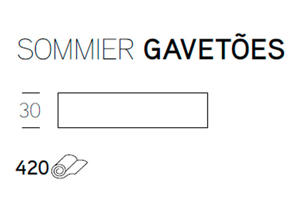 Sommier GAVETÕES - imagem 2