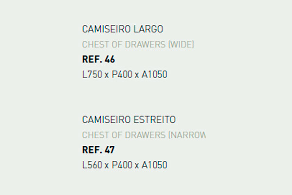Camiseiro 46 + 47 - imagem 2